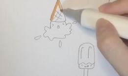 娃娃画画吃瓜,趣味横生的童年时光