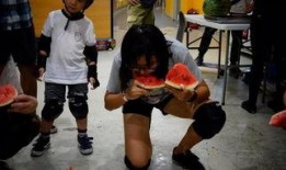 闯关吃瓜场面,一场视觉与味蕾的双重狂欢